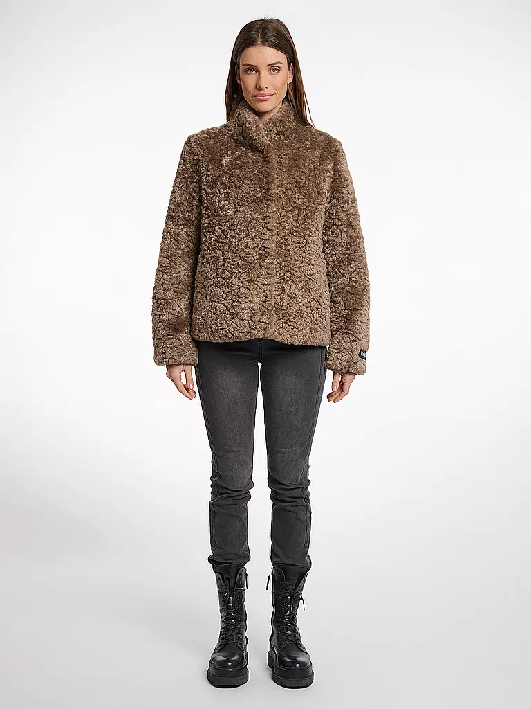 RINO&PELLE | Chaqueta con aspecto de piel KION | camel