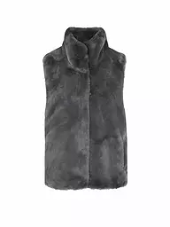 RINO&PELLE | Gilet in Felloptik LISON | Gris