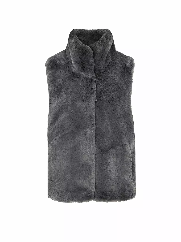 RINO&PELLE | Gilet in Felloptik LISON | Gris