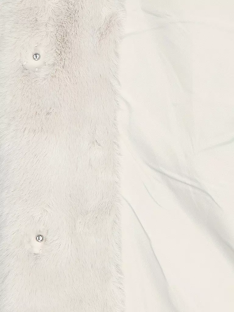 RINO&PELLE | Gilet in Felloptik LISON | Crema
