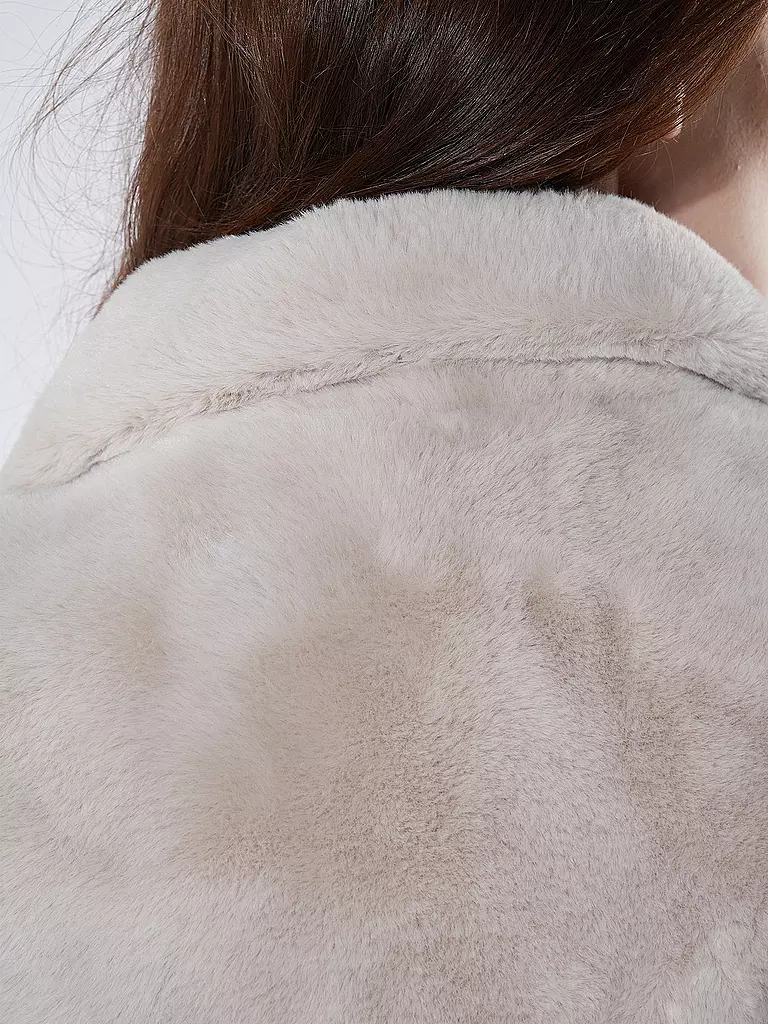 RINO&PELLE | Gilet in Felloptik LISON | Crema