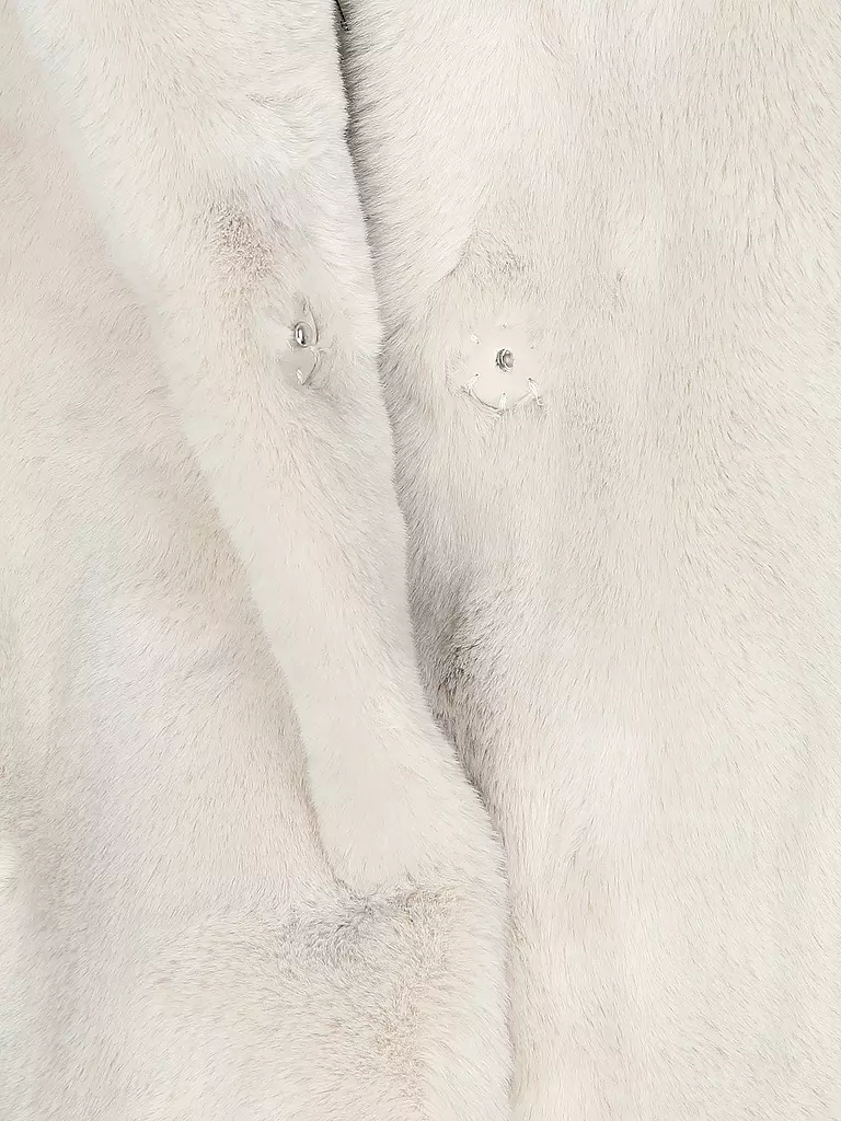RINO&PELLE | Gilet in Felloptik LISON | Crema