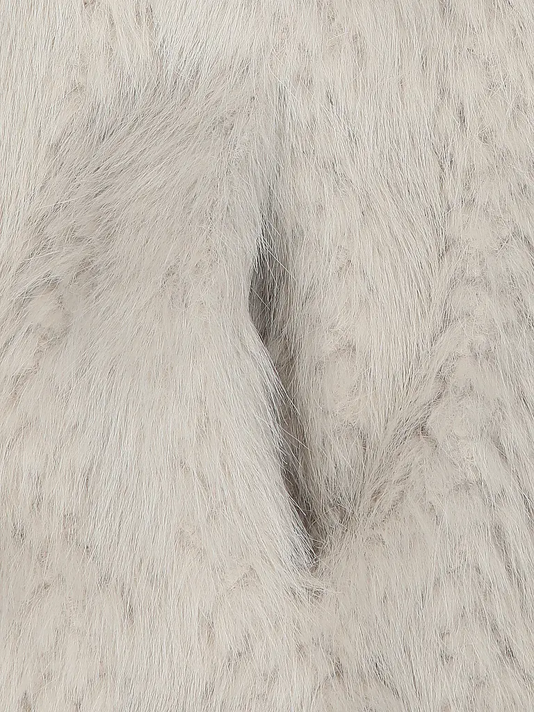 RINO&PELLE | Jacke in Felloptik  | Crema