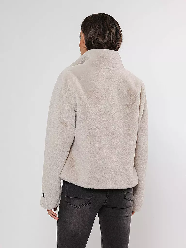 RINO&PELLE | Jacke in Felloptik VIE | Crema