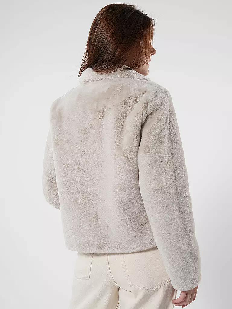 RINO&PELLE | Jacke in Felloptik VIE | Crema
