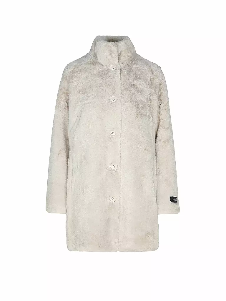 RINO&PELLE | Mantel in Felloptik NONNA | Crema