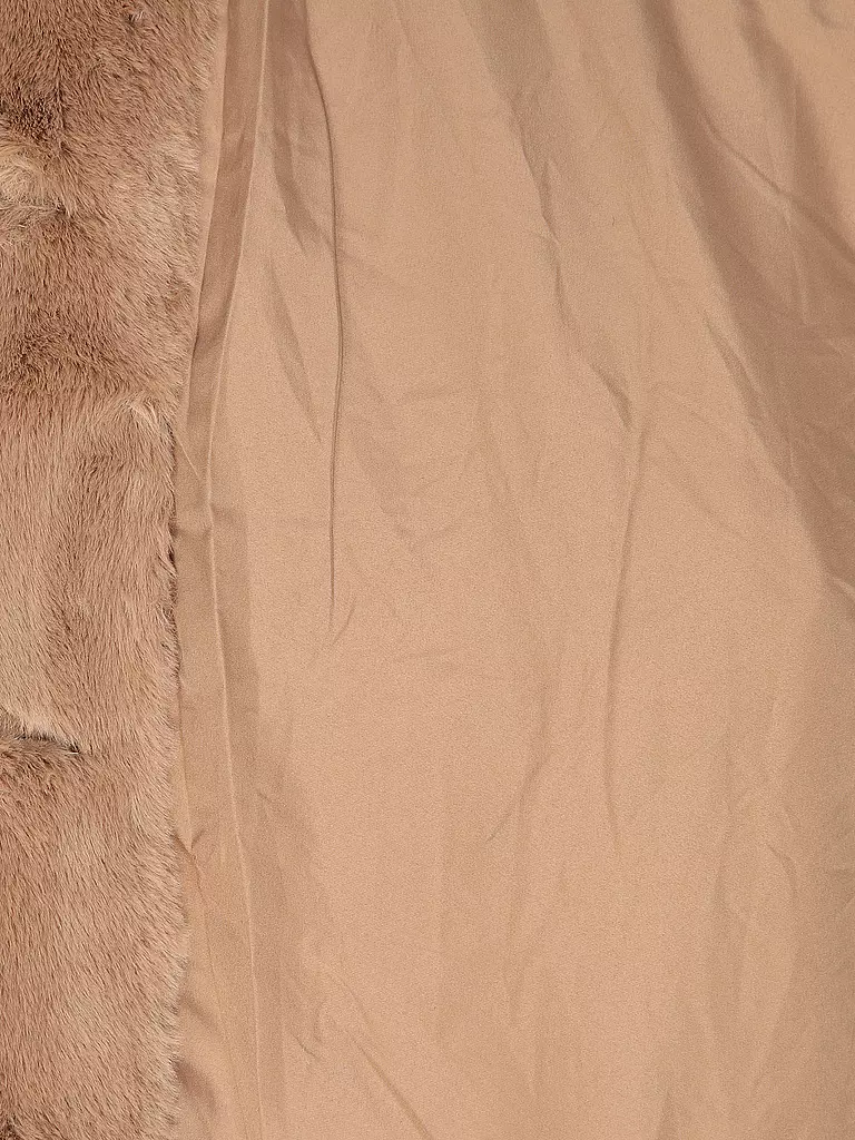 RINO&PELLE | Mantel in Felloptik NONNA | Camel