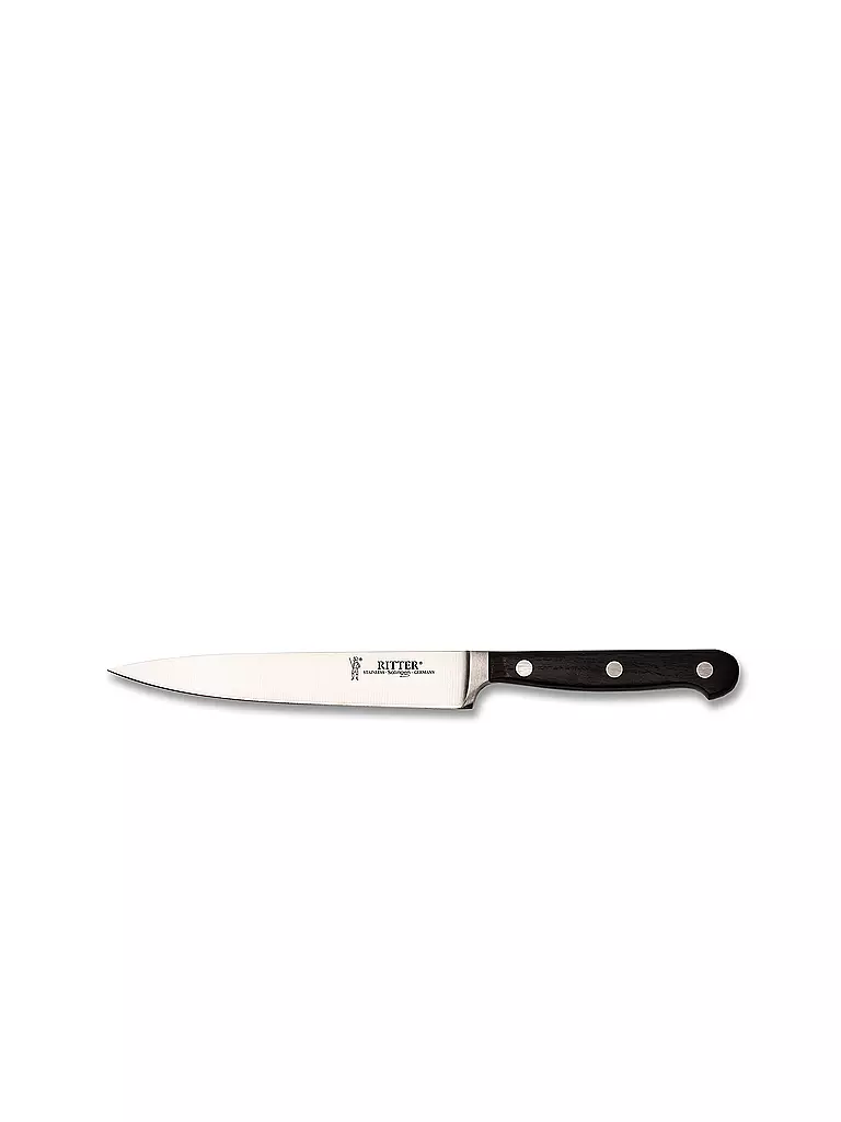 RITTER | Cuchillo de preparación 16cm Classic OAK Roble ahumado | Marrón