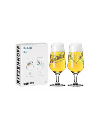 RITZENHOFF | Juego de 2 vasos de cerveza Brauchzeit Andreas Preis 2022
