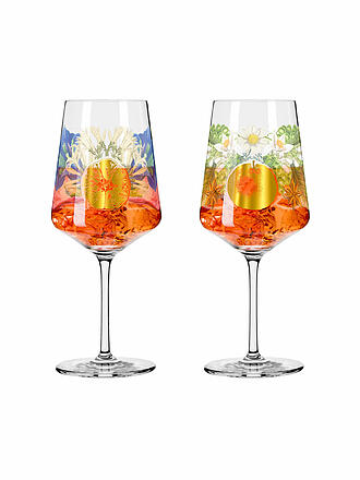 RITZENHOFF | Juego de 2 copas de aperitivo SOMMERRAUSCH APERIZZO #17 y #18 Sixto-Juan Zavala