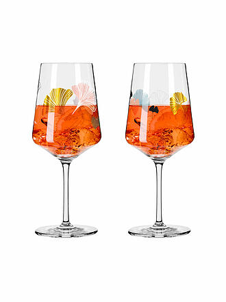 RITZENHOFF | Set de 2 copas de aperitivo SOMMERRAUSCH DELUXE #19 y #20 Christine Kordes