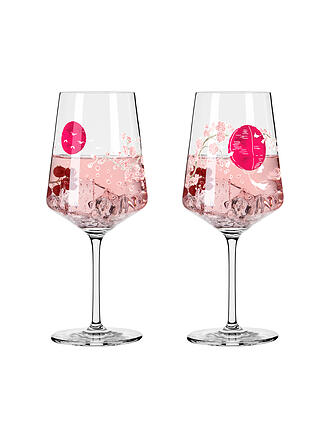 RITZENHOFF | Juego de 2 copas de aperitivo SOMMERSONETT SPRITZ #13 y #14 Melina Sparschu