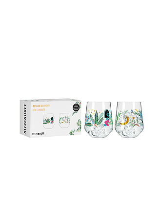 RITZENHOFF | Juego de 2 vasos de Gin BOTANIC GLAMOUR #7 #8 Good Wives