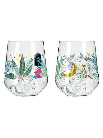 RITZENHOFF | Juego de 2 vasos de Gin BOTANIC GLAMOUR #7 #8 Good Wives
