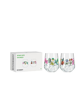 RITZENHOFF | Set de 2 vasos de Gin BOTANIC LIGHTS #9 #10 Olaf Hajek 2024