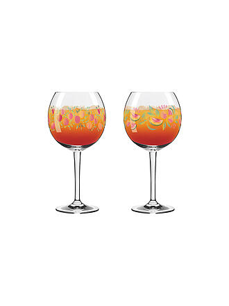 RITZENHOFF | Juego de 2 copas de aperitivo SUMMER BREEZE F25 Naranja