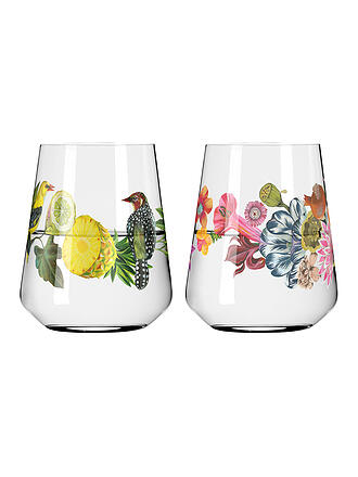 RITZENHOFF | Vaso de agua SET de 2 piezas SOMMERTAU ALLROUND #1 #2 Hajak