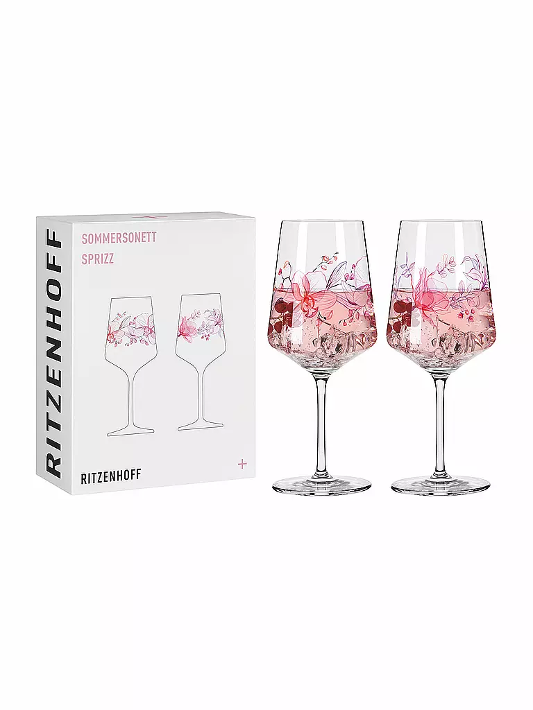 RITZENHOFF | Copa de aperitivo SOMMERSONETT SPRITZ, juego de 2 #19 #20 Kolberg | 
