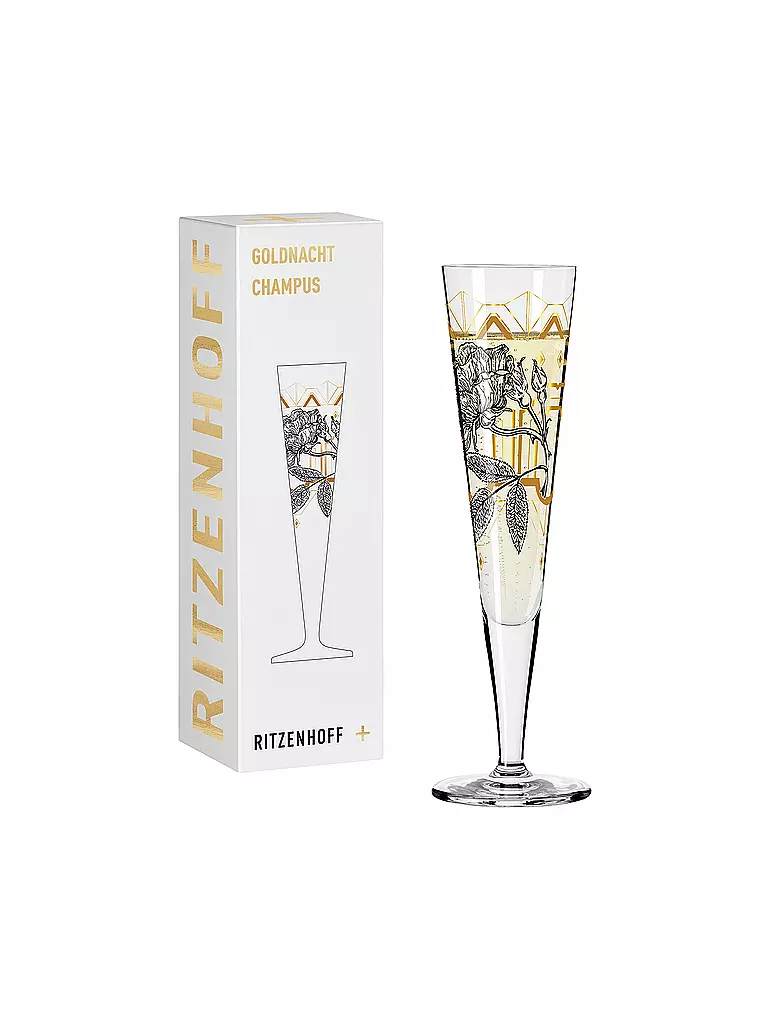 RITZENHOFF | Copa de champán Goldnacht Champus #29 Lisa Hofgärtner 2023 | Oro