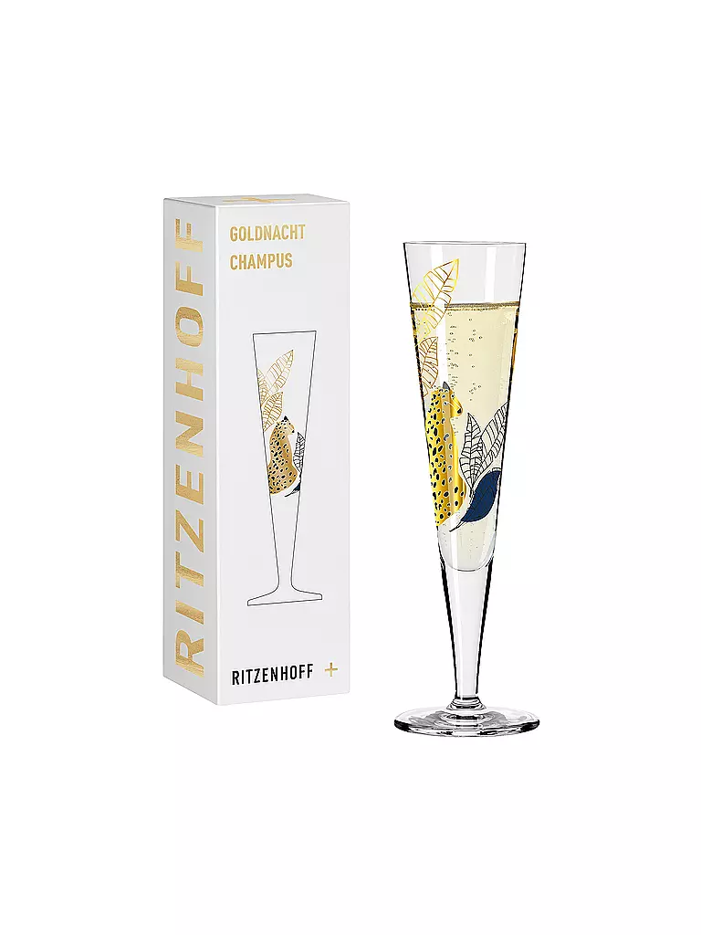 RITZENHOFF | Copa de champán Goldnacht Champus #33 Concetta Lorenzo 2023 | Oro