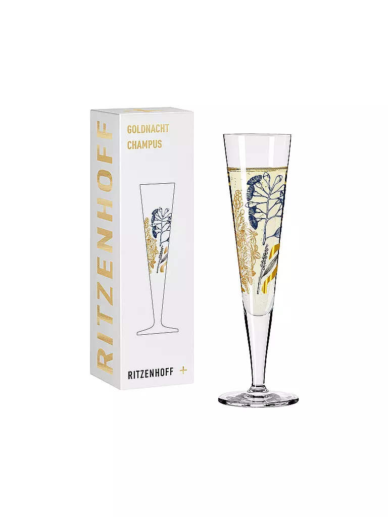RITZENHOFF | Copa de champán Goldnacht Champus #34 Concetta Lorenzo 2023 | Oro