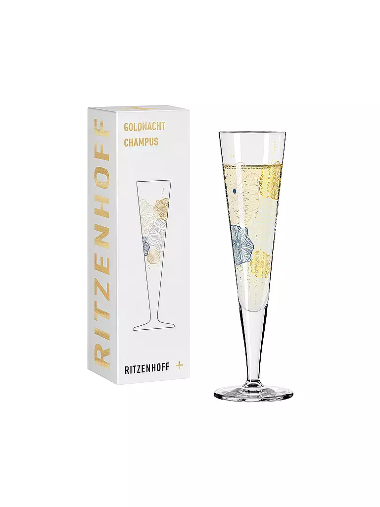 RITZENHOFF | Copa de champán Goldnacht Champus #36 Concetta Lorenzo 2023 | Oro