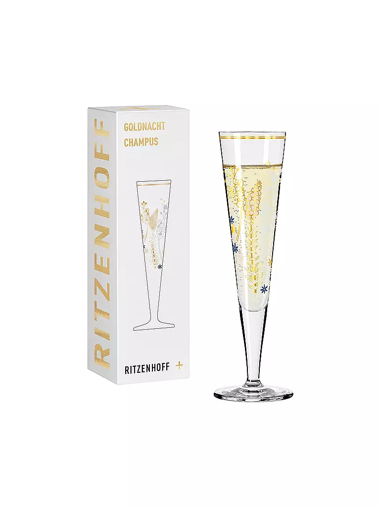 RITZENHOFF | Copa de champán Goldnacht Champus #37 Concetta Lorenzo 2023 | Oro