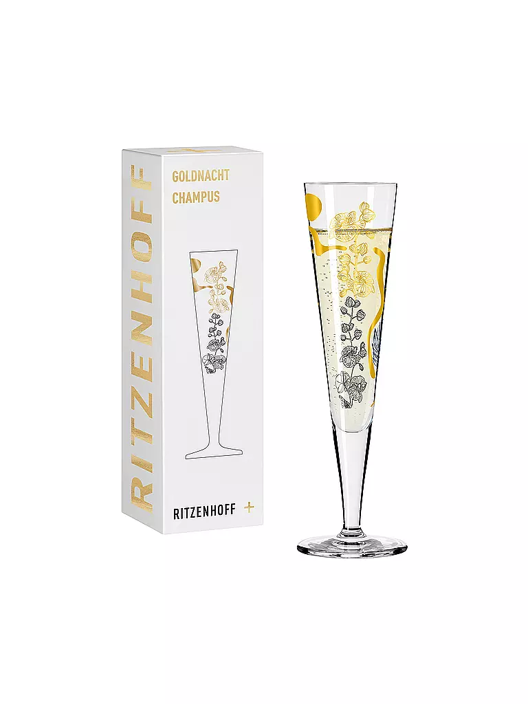 RITZENHOFF | Copa de champán Goldnacht Champus #38 Concetta Lorenzo 2023 | Oro