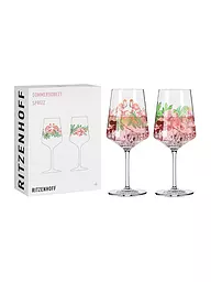 RITZENHOFF | Juego de 2 copas de aperitivo Sommersonett Doro de Artur Hakobyan 2022 | Rosa