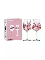 RITZENHOFF | Juego de 2 copas de aperitivo SOMMERSONETT Ramona Richter 2024 | Rosa