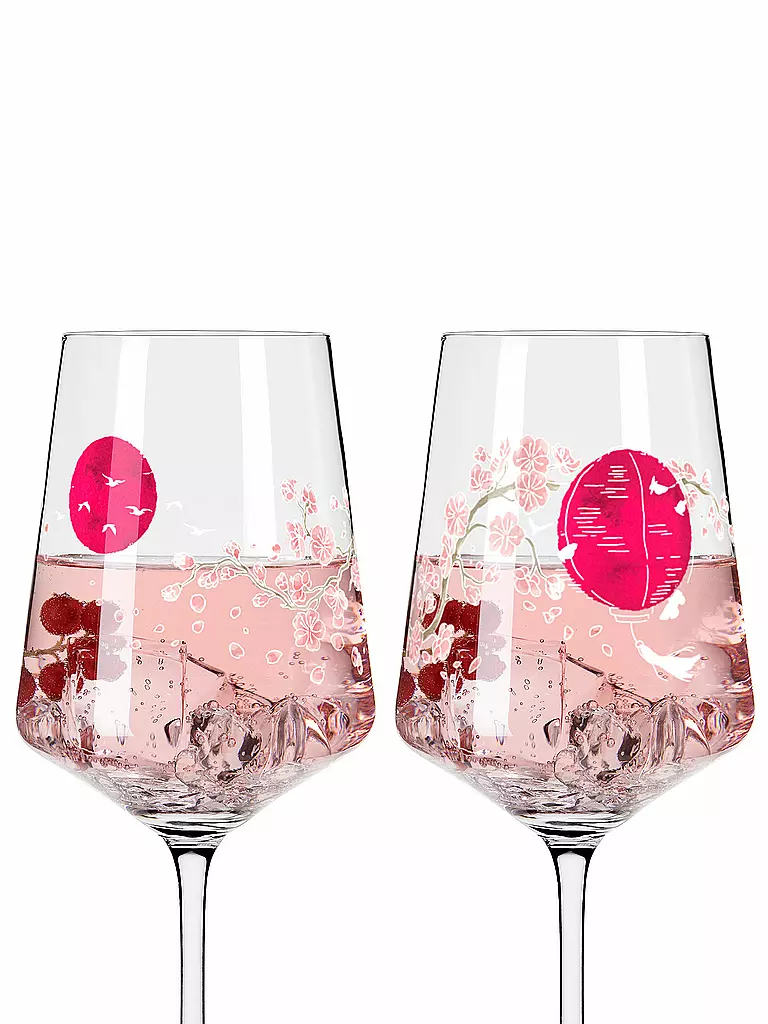 RITZENHOFF | Juego de 2 copas de aperitivo SOMMERSONETT SPRITZ #13 y #14 Melina Sparschu | 
