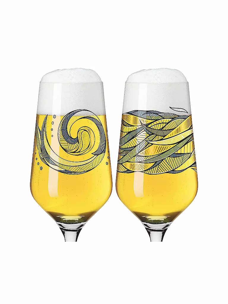 RITZENHOFF | Juego de 2 vasos de cerveza Brauchzeit Andreas Preis 2022 | 