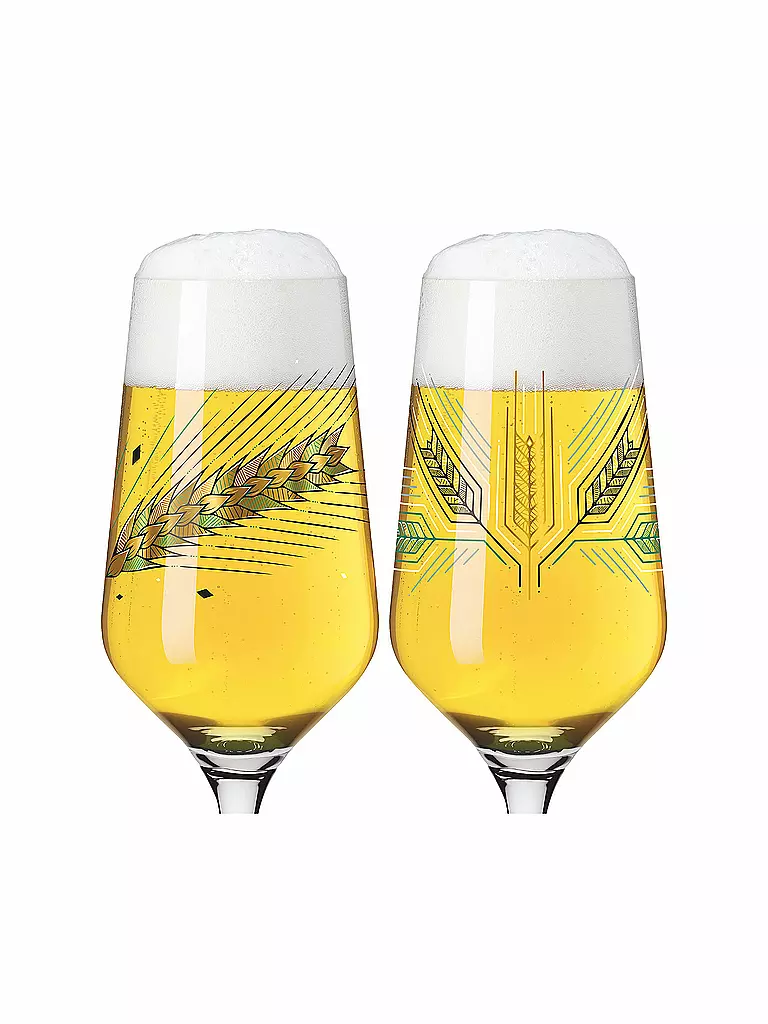 RITZENHOFF | Juego de 2 vasos de cerveza Brauchzeit Andreas Preis 2022 | 