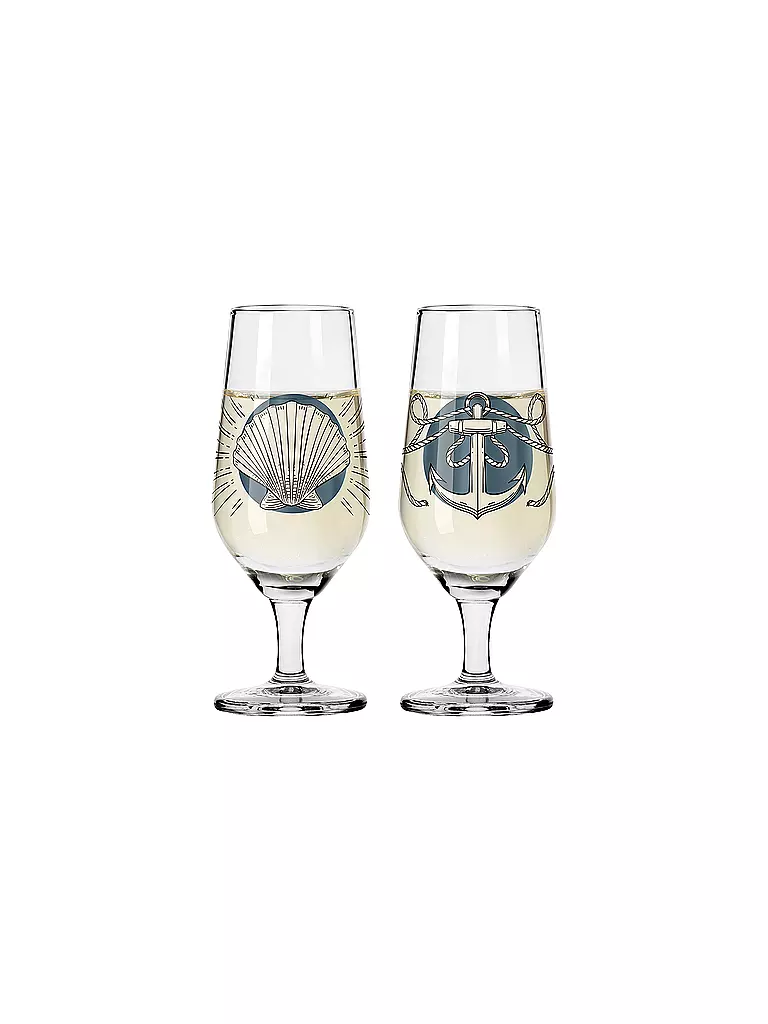 RITZENHOFF | Juego de 2 vasos de chupito BRAUCHZEIT #1 y #2 Philip Harris 2023 | Multicolor