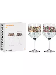 RITZENHOFF | Schattenfauna Juego de 2 copas de gin Maggie Enterrios 2021 | Multicolor