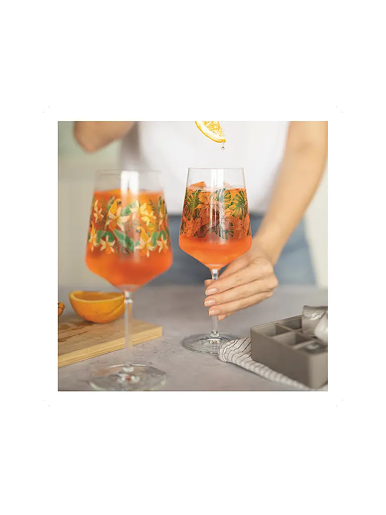 RITZENHOFF | Set de 2 copas de aperitivo SOMMERRAUSCH APERIZZO Naranja | 