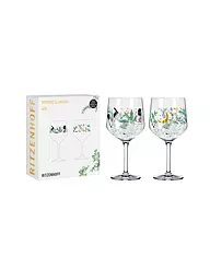 RITZENHOFF | Set de 2 copas de gin BOTANIC GLAMOUR #7 #8 Good Wives | Multicolor