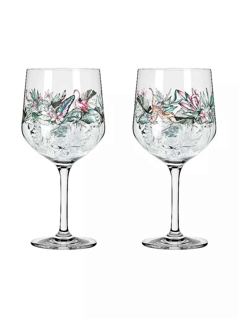 RITZENHOFF | Set de 2 copas de gin SCHATTENFAUNA #5 #6 | bunt