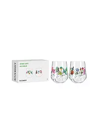 RITZENHOFF | Set de 2 vasos de Gin BOTANIC LIGHTS #9 #10 Olaf Hajek 2024 | Multicolor