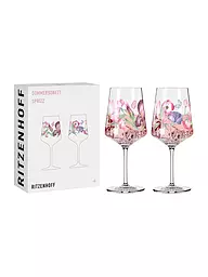 RITZENHOFF | Sommersonett Juego de 2 copas de aperitivo #15 #16 días 2024 | Rosa