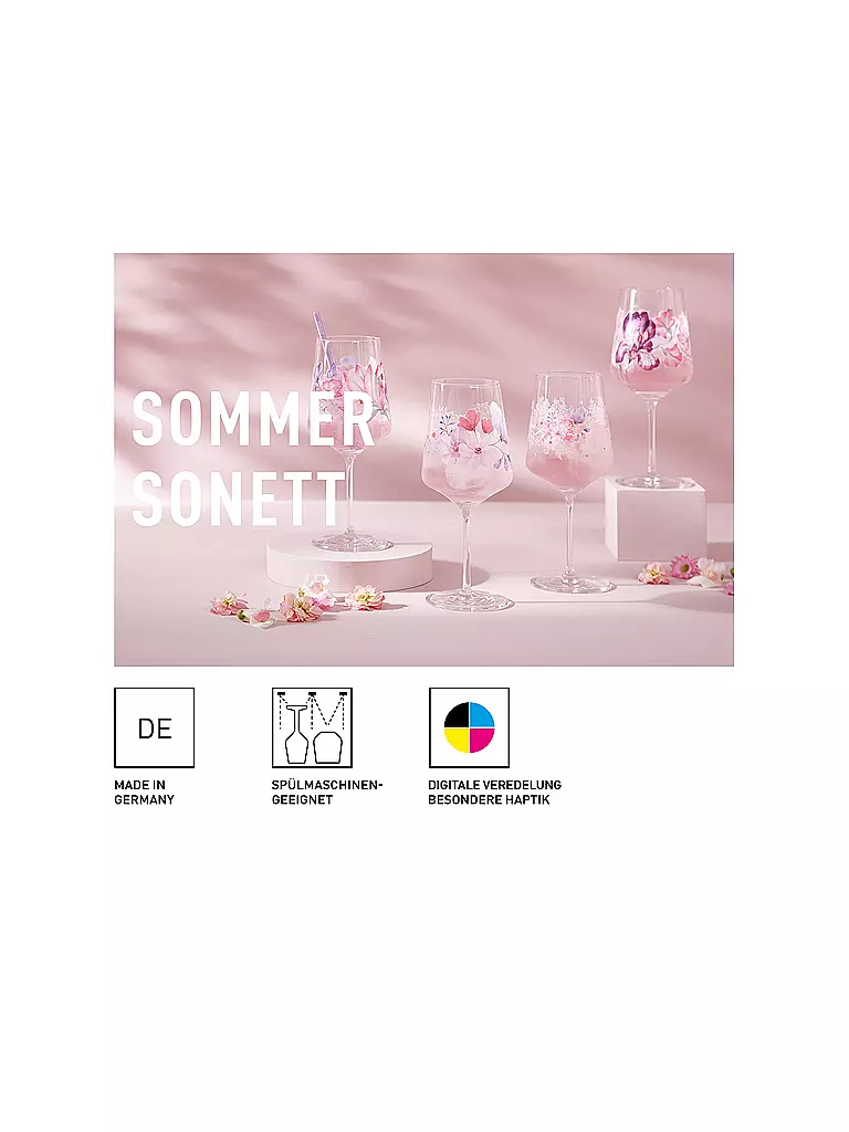 RITZENHOFF | Sommersonett Juego de 2 copas de aperitivo #15 #16 días 2024 | 