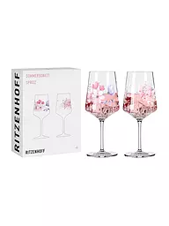 RITZENHOFF | Sommersonett Juego de 2 copas de aperitivo #17 #18 Kuhlmann 2024 | Rosa