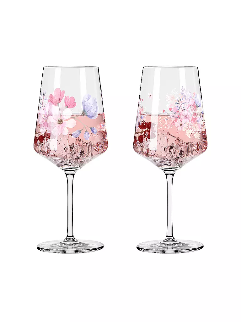 RITZENHOFF | Sommersonett Juego de 2 copas de aperitivo #17 #18 Kuhlmann 2024 | rosa