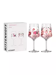 RITZENHOFF | Sommersonett Vaso de aperitivo, juego de 2, Xavier Esclusa Trias 2021 | Rosa