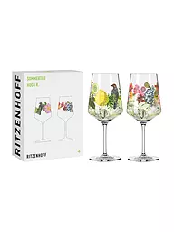 RITZENHOFF | Sommertau Juego de 2 copas de aperitivo #5 #6 Olaf Hajek 2024 | Multicolor