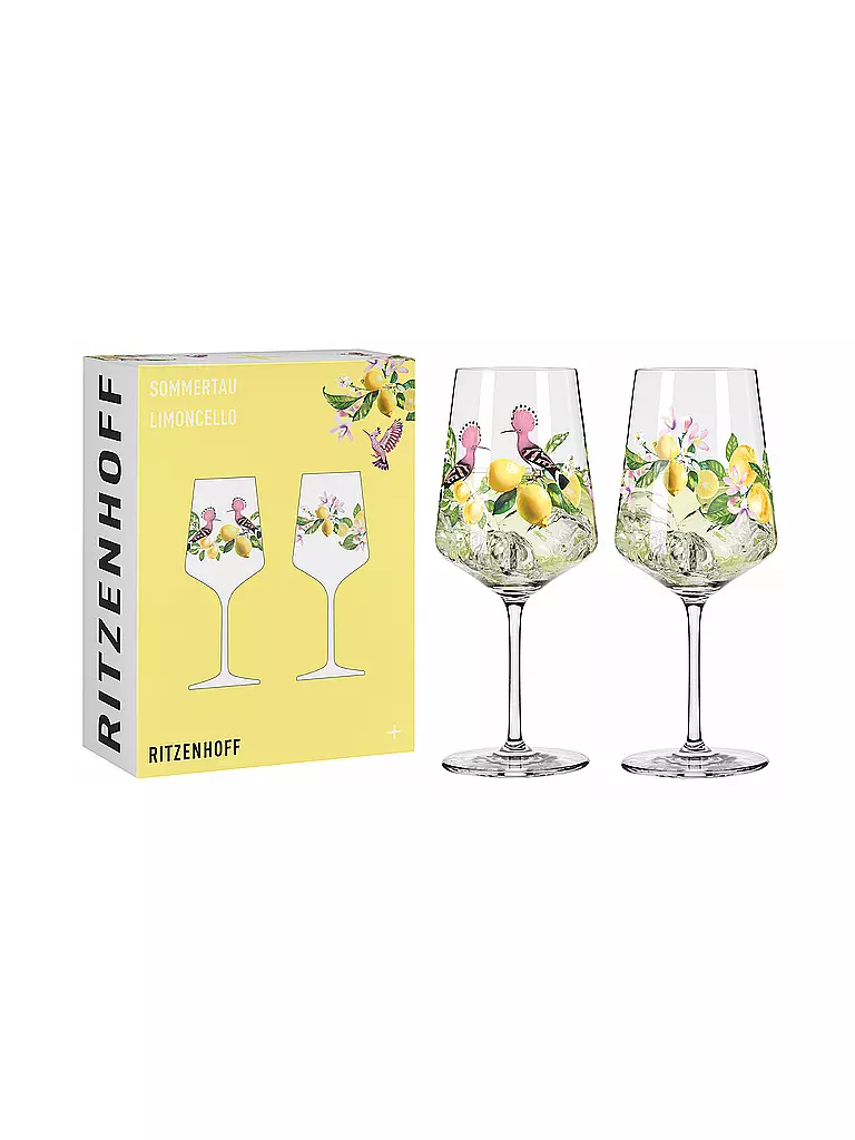 RITZENHOFF | Sommertau Limoncello Juego de 2 2x544ml 2024 | gelb