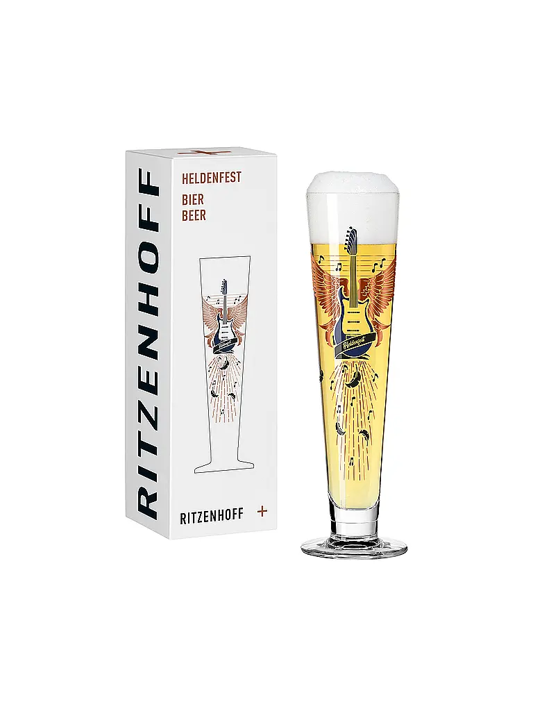 RITZENHOFF | Vaso de cerveza HELDENFEST # 17 /12 Behnke | 