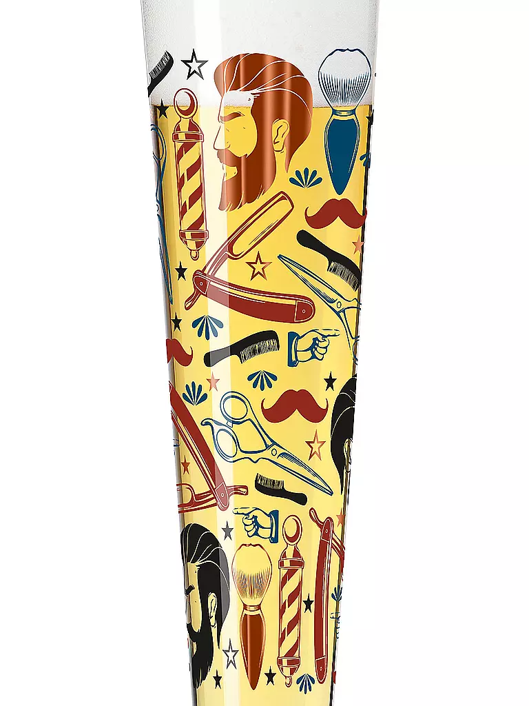 RITZENHOFF | Vaso de cerveza Heldenfest 2022 #11 Rebecca Buss | Multicolor