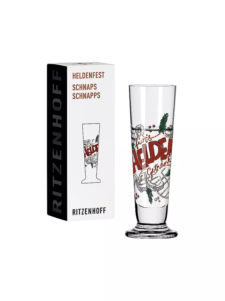 RITZENHOFF | Vaso de chupito Heldenfest 2022 #13 Henrike Stein | bunt