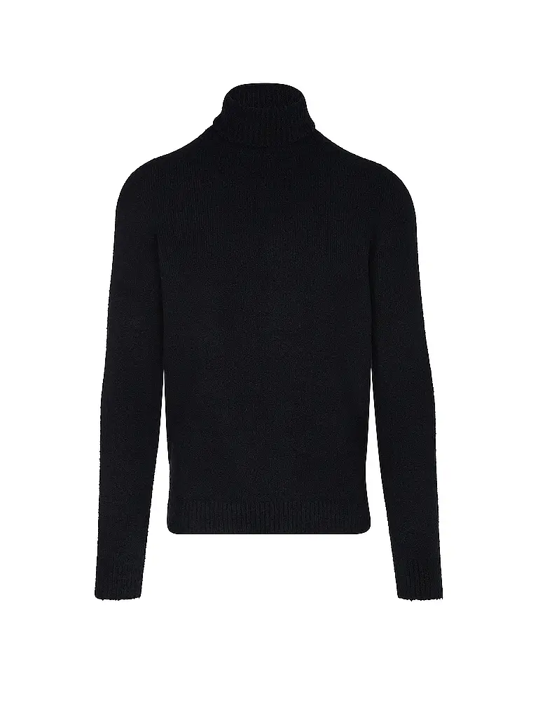 ROBERTO COLLINA | Jersey de cuello alto | Azul oscuro